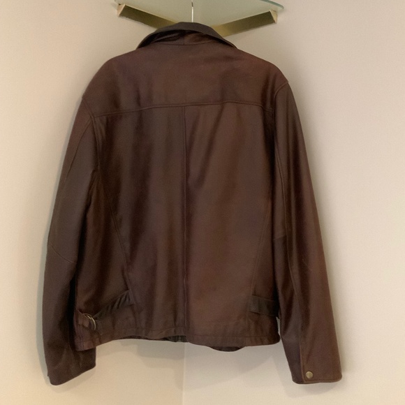 Wilson’s Brown L Leather Vintage Jacket Thinsulate removable liner Classic Y2K - Picture 12 of 12